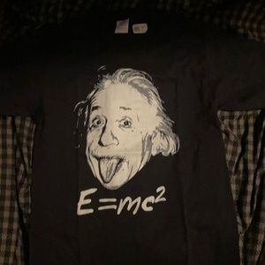 Albert Einstein E=MC2 Logo T-Shirt